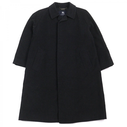 BURBERRY LONDON Stainless collar coat BBC50-701-08 Outer: 100% cashmere, Lining: Cupra, Sleeve lining: Polyester Dark gray mens Used Authentic