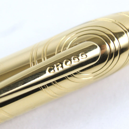 CROSS fountain pen AT0046D-39FD Pen tip: 18K gold Townsend mens Used Authentic