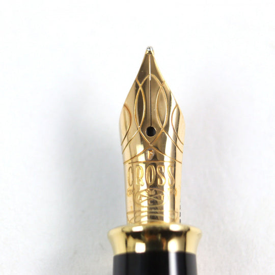 CROSS fountain pen AT0046D-39FD Pen tip: 18K gold Townsend mens Used Authentic