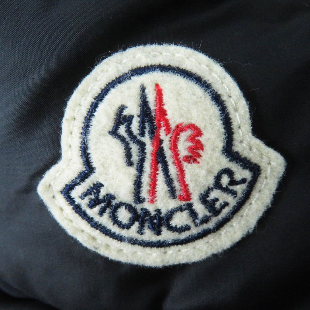 MONCLER down coat Outer: 100% nylon, Lining: 100% nylon, Part: 100% nylon, Filling: 90% down, Filling: 10% feather black HERMINE Women Used Authentic