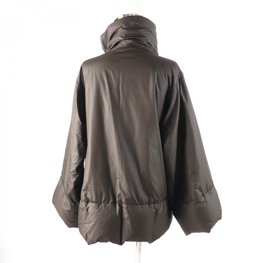 HERMES Down jacket polyester Brown 42