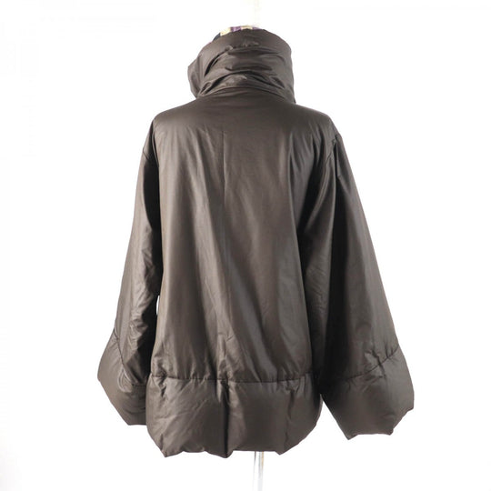 HERMES Down jacket polyester Brown 42