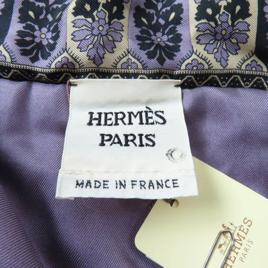HERMES Down jacket polyester Brown 42