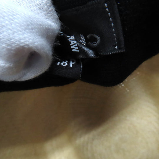 CHANEL hat 18P straw Natural black M