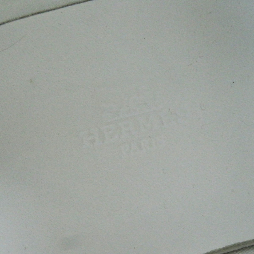 HERMES High cut sneakers 231028Z Main: Toile H, Part: Leather, Part: Rubber gray GET UP Women 37.5 Used Authentic