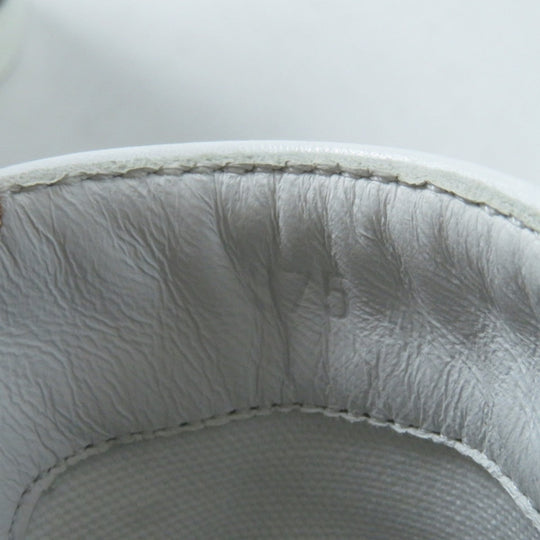 HERMES High cut sneakers 231028Z Main: Toile H, Part: Leather, Part: Rubber gray GET UP Women 37.5 Used Authentic