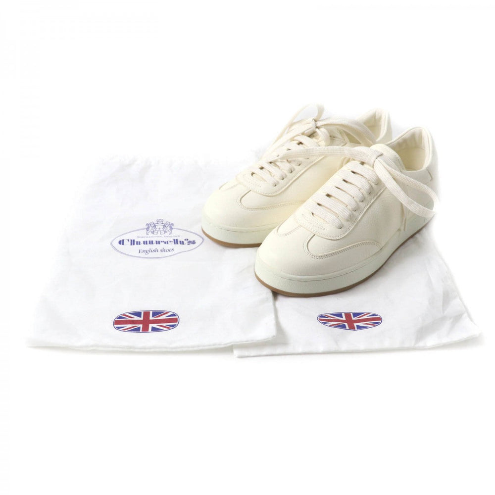 CHURCH'S sneakers Main: Deerskin Ivory LAURELLE Women 38 Used Authentic