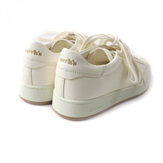 CHURCH'S sneakers Main: Deerskin Ivory LAURELLE Women 38 Used Authentic