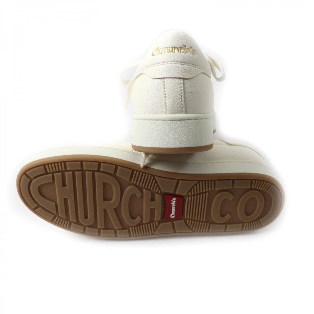 CHURCH'S sneakers Main: Deerskin Ivory LAURELLE Women 38 Used Authentic