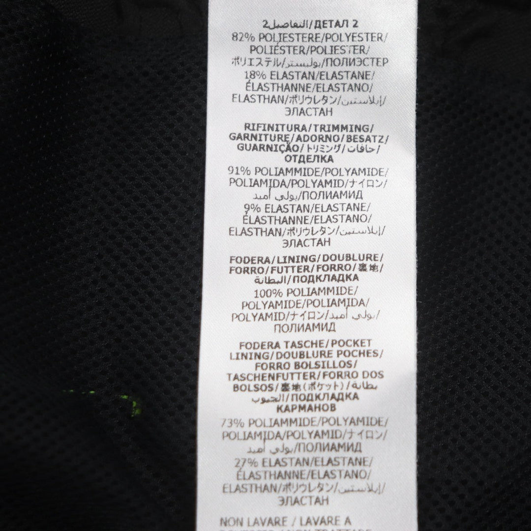 GUCCI Track jacket 724491 Outer material: 73% polyester, Outer material: 23% nylon, Outer material: 4% polyurethane, Part: 90% polyester, Part: 10% polyurethane Black Lime mens S Used Authentic