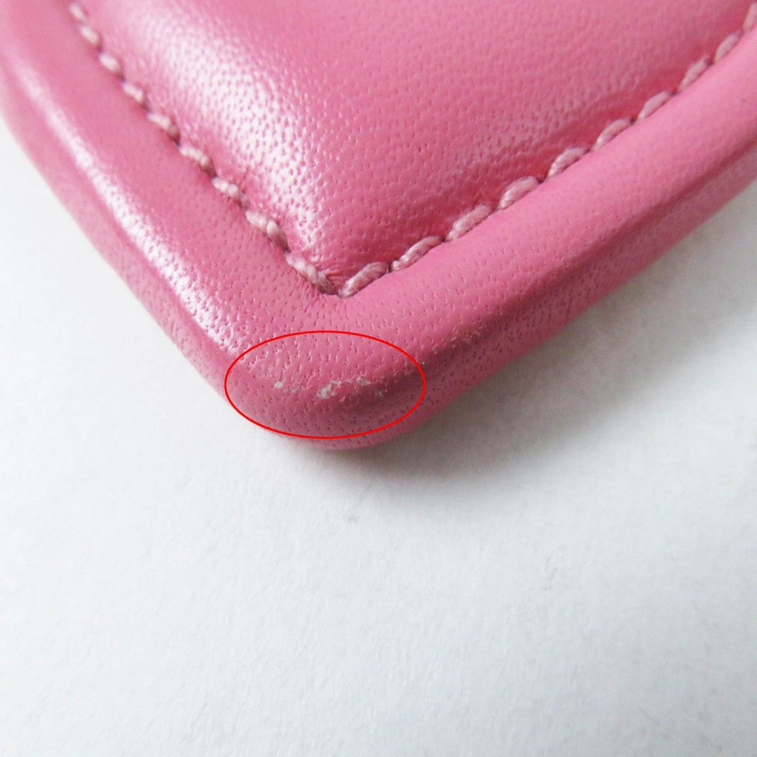 PRADA charm 1PP172 Sheep leather pink
