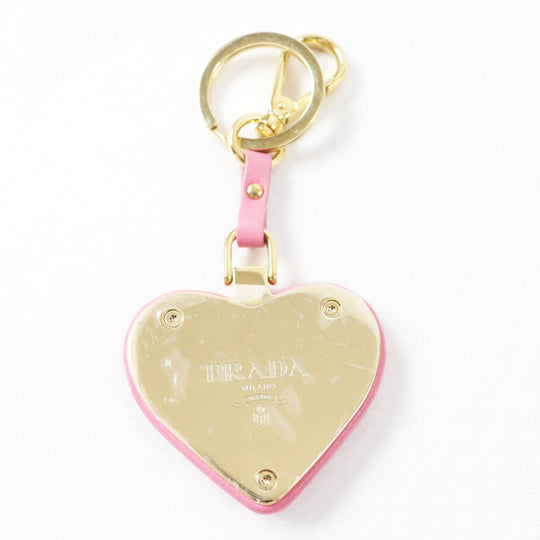 PRADA charm 1PP172 Sheep leather pink