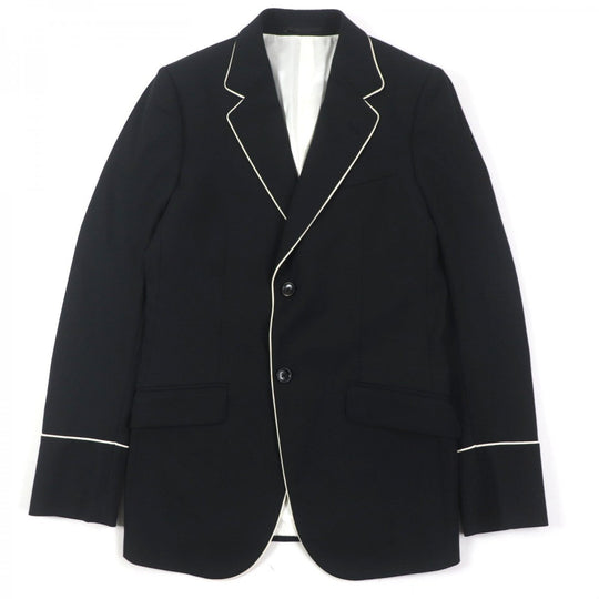 GUCCI tailored jacket 398951 polyester black 44