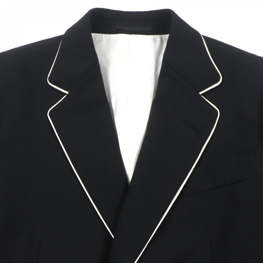 GUCCI tailored jacket 398951 polyester black 44