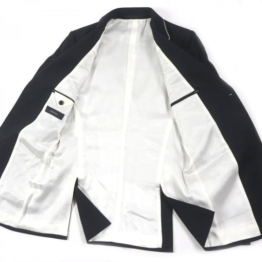 GUCCI tailored jacket 398951 polyester black 44
