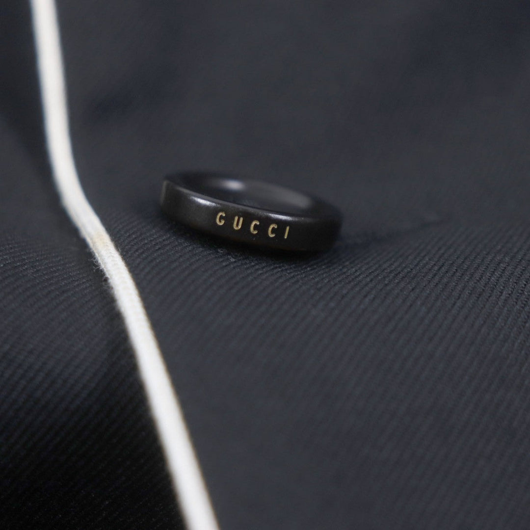 GUCCI tailored jacket 398951 polyester black 44