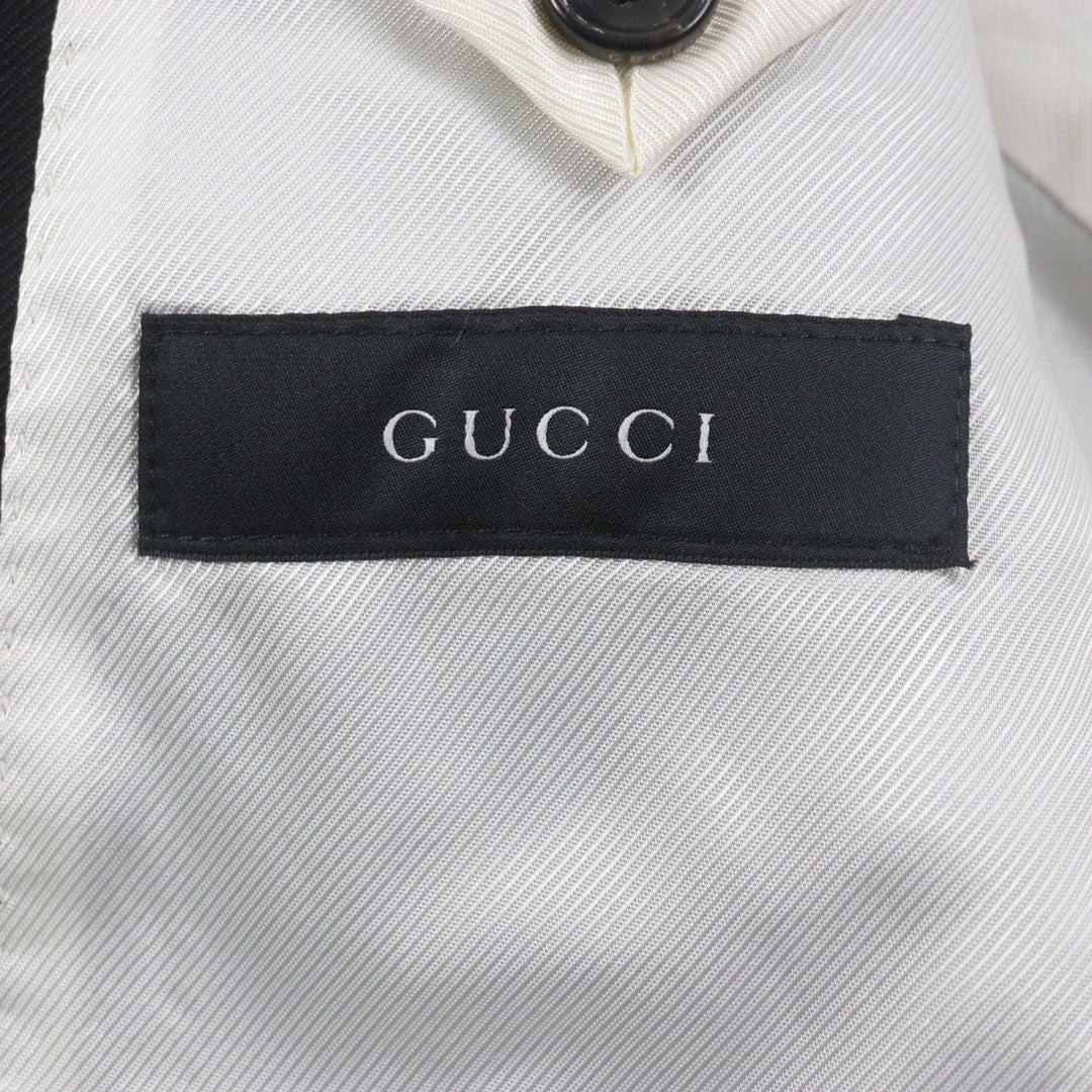 GUCCI tailored jacket 398951 polyester black 44