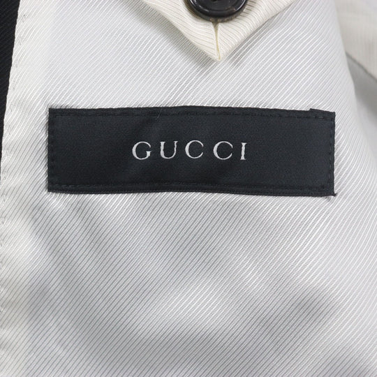 GUCCI tailored jacket 398951 polyester black 44