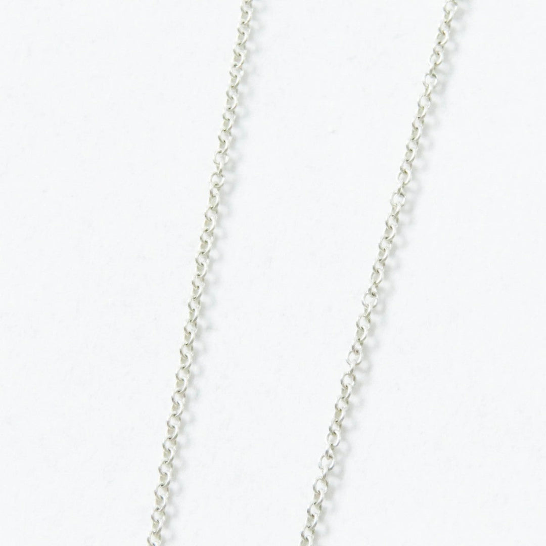 TIFFANY&Co. Necklace Main: Ag925, Part: Diamond Silver Return to TIFFANY&Co. mini double heart Women Used Authentic