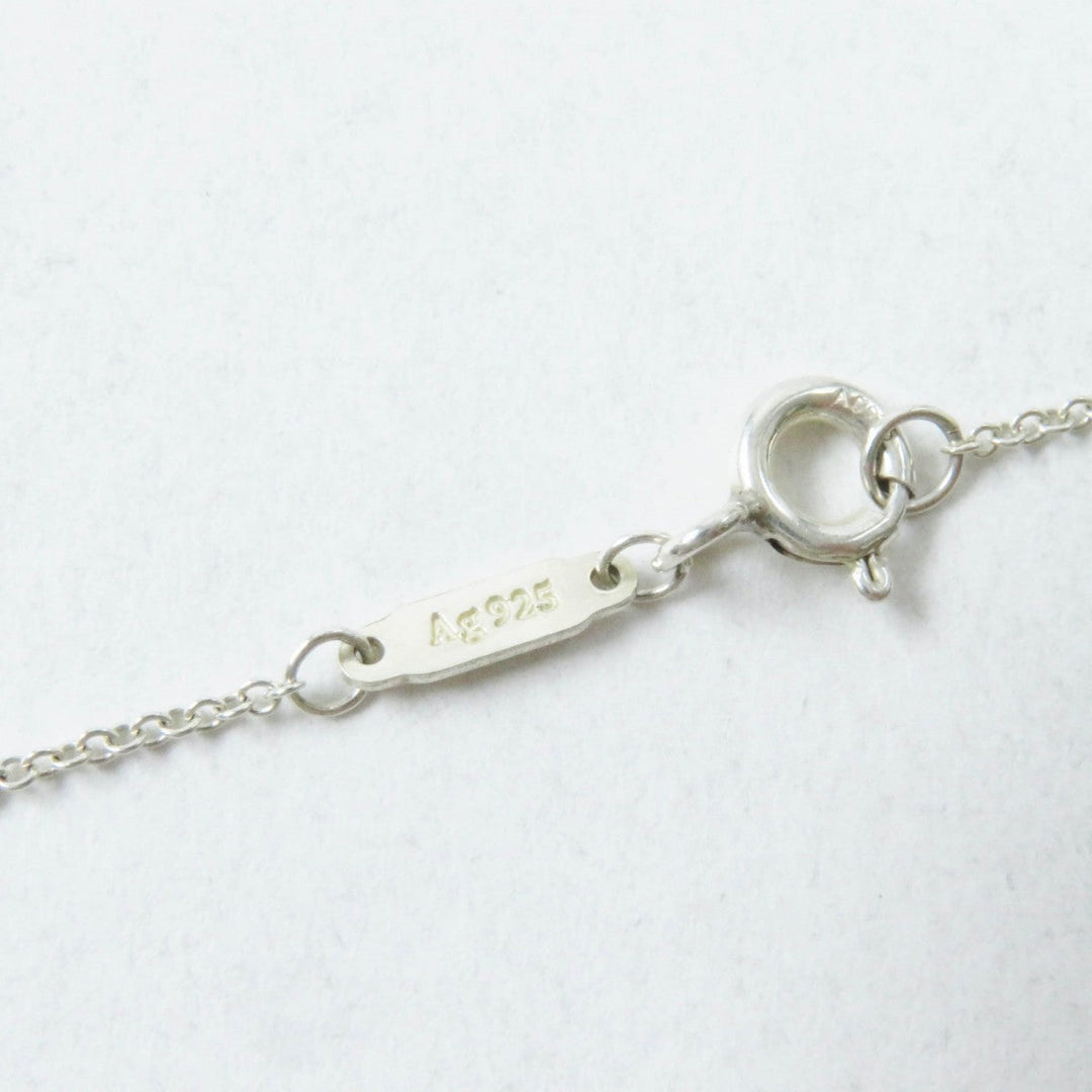 TIFFANY&Co. Necklace Main: Ag925, Part: Diamond Silver Return to TIFFANY&Co. mini double heart Women Used Authentic