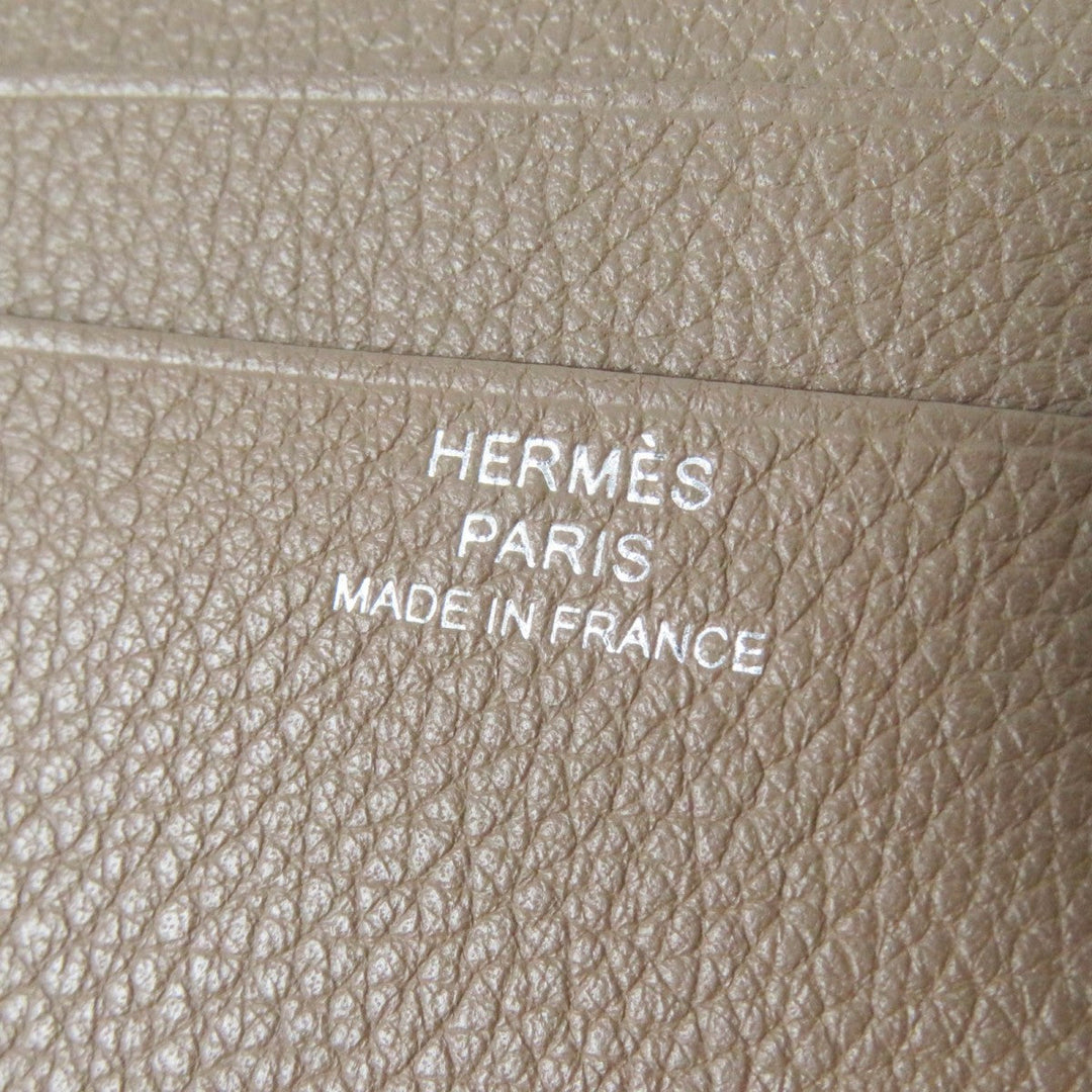 HERMES Card Case Evercolor Etope