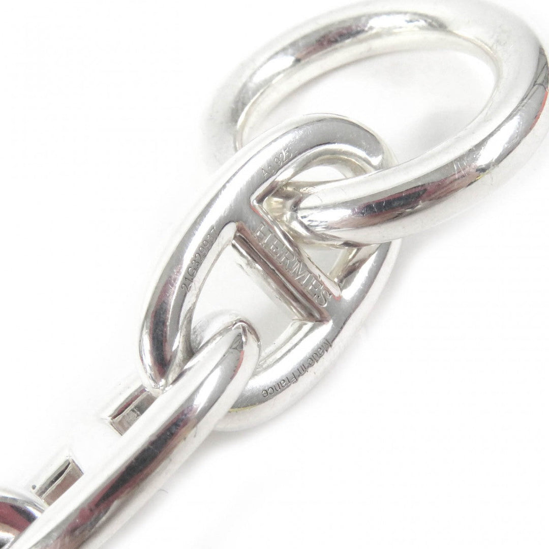 HERMES bracelet Main�FAG925 Silver mens Used Authentic