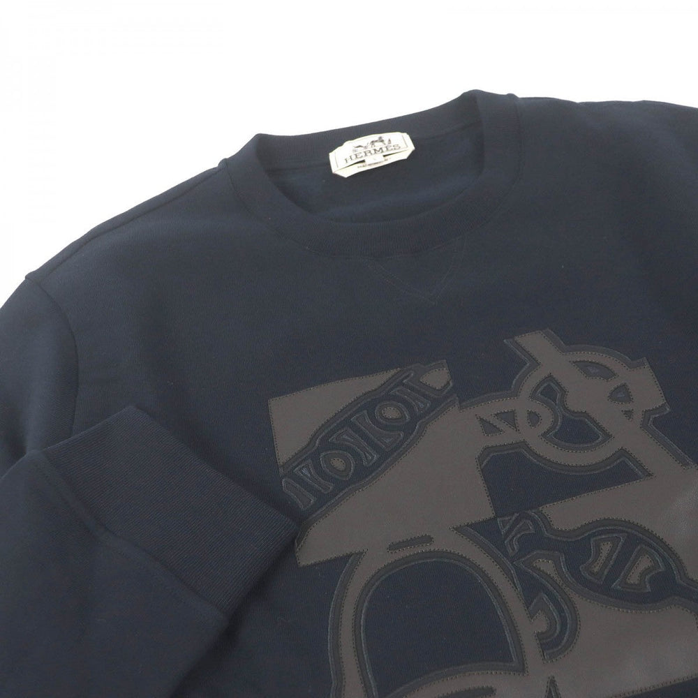 HERMES sweat H467810HA01SM Main: 100% cotton, part: 90% cotton, part: 10% polyurethane, part: 80% nylon, part: 20% polyurethane Marin Metally O'Calle mens Used Authentic