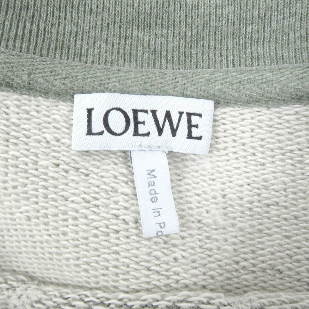 LOEWE sweat S359341XA8 Main: 100% cotton, Part: 100% rayon khaki mens S Used Authentic