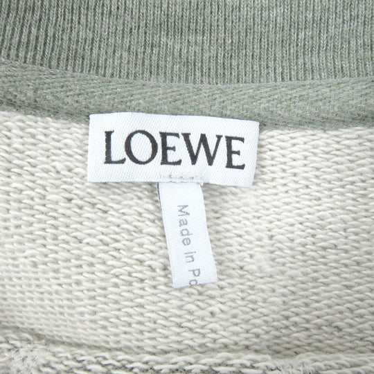 LOEWE sweat S359341XA8 Main: 100% cotton, Part: 100% rayon khaki mens S Used Authentic