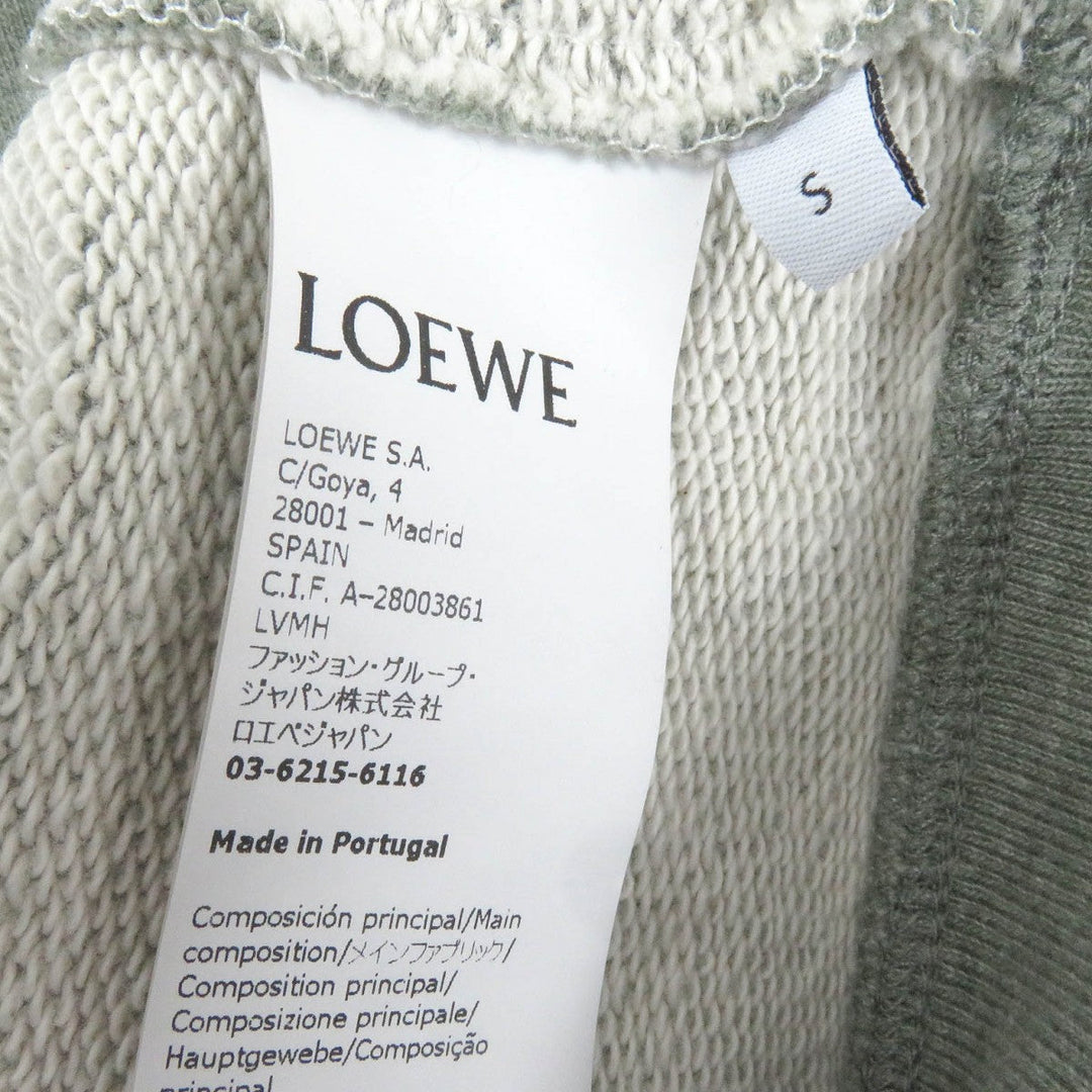 LOEWE sweat S359341XA8 Main: 100% cotton, Part: 100% rayon khaki mens S Used Authentic