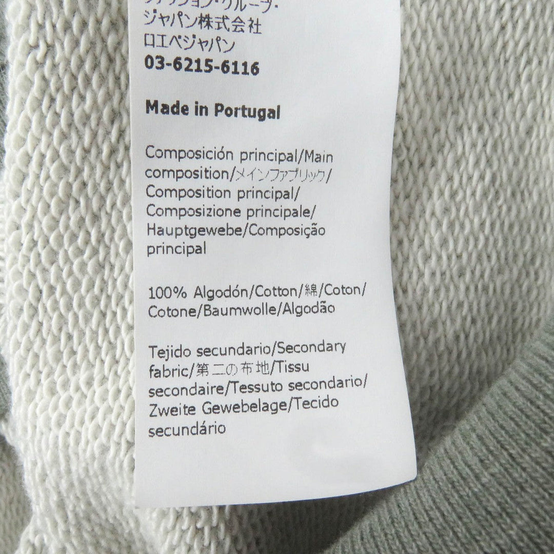 LOEWE sweat S359341XA8 Main: 100% cotton, Part: 100% rayon khaki mens S Used Authentic