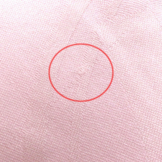 HERMES Stall Main: 84% cashmere, Main: 15% silk pink New Libris Women Used Authentic