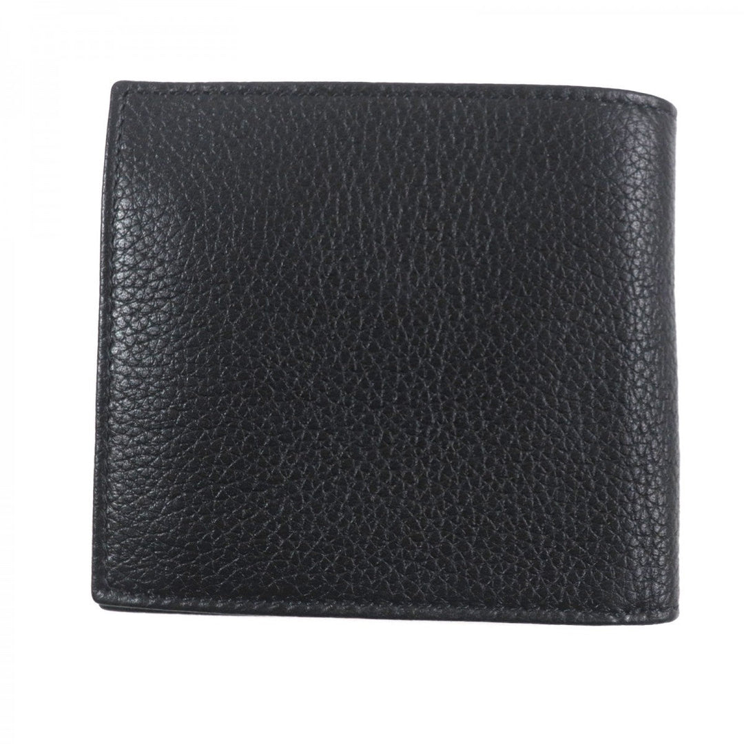 A.P.C. Bifold Wallet PXBLH-H63340 Leather black NEW PORTEFEUILLE LONDON mens Used Authentic