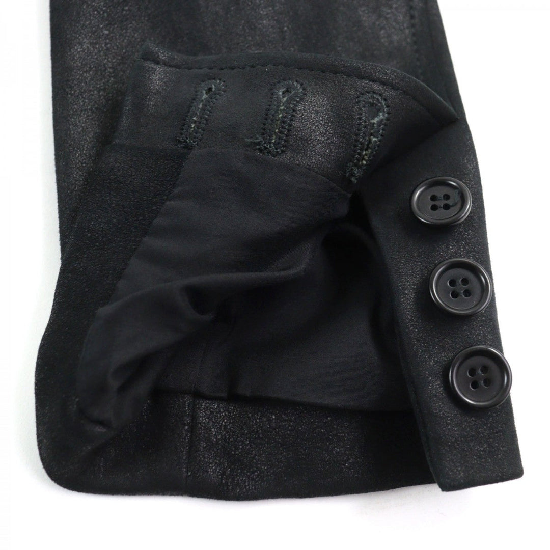 EMPORIO ARMANI tailored jacket H1G02P Lamb leather black 46