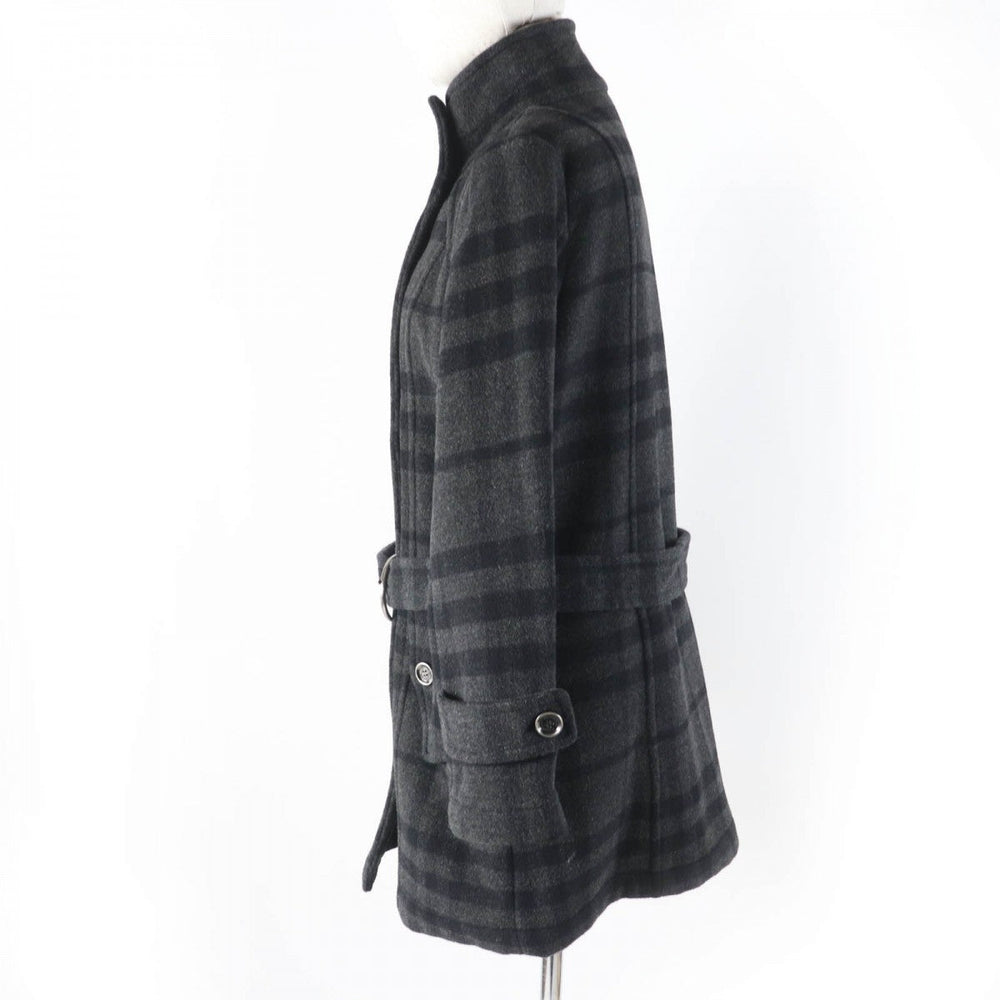 BURBERRY LONDON Chester coat Main: 90% wool, Main: 8% cashmere, Main: 2% other, Lining: 100% cupra Dark gray Women 40 Used Authentic