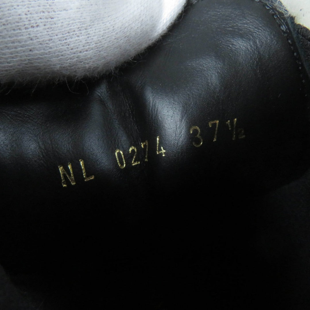 LOUIS VUITTON boots 1ADC6S Main: Suede leather Noir Aspen Chelsea boots Women 37.5 Used Authentic