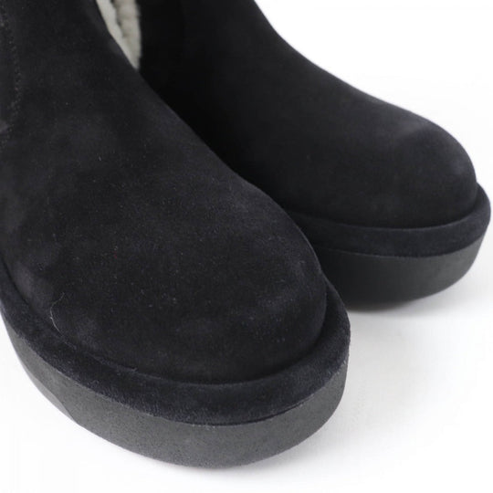 LOUIS VUITTON boots 1ADC6S Main: Suede leather Noir Aspen Chelsea boots Women 37.5 Used Authentic
