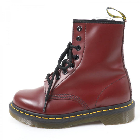 Dr.Martens boots Main: Leather Cherry red SMOOTH 1460 Women Used Authentic