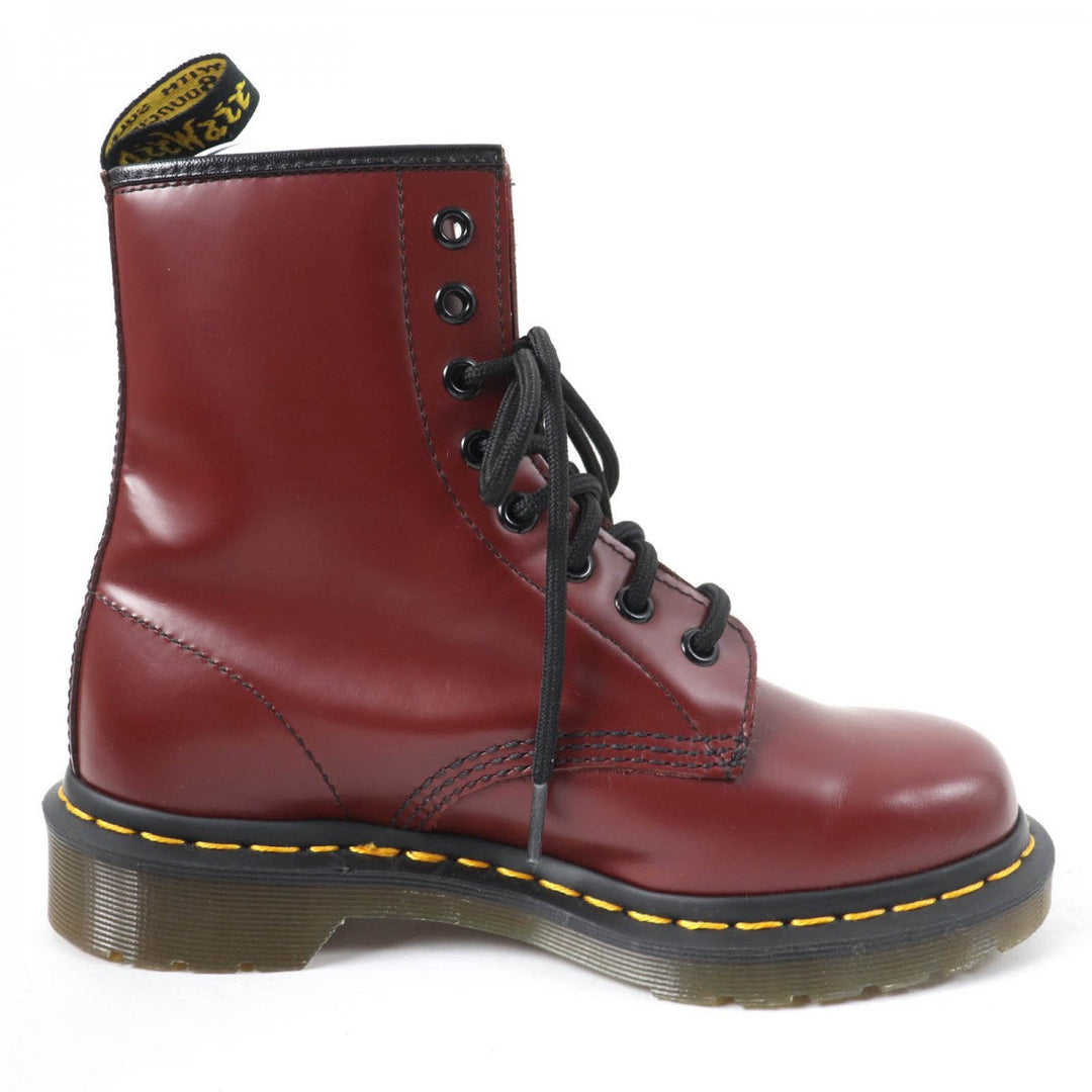 Dr.Martens boots Main: Leather Cherry red SMOOTH 1460 Women Used Authentic