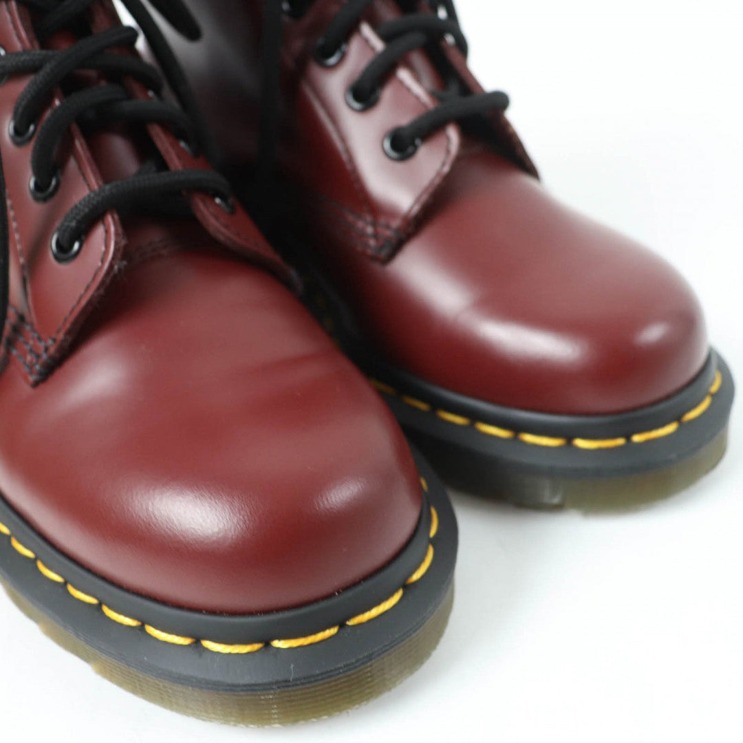 Dr.Martens boots Main: Leather Cherry red SMOOTH 1460 Women Used Authentic