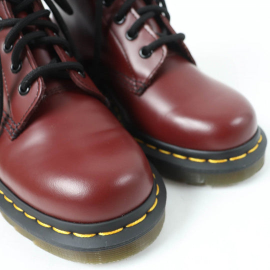 Dr.Martens boots Main: Leather Cherry red SMOOTH 1460 Women Used Authentic