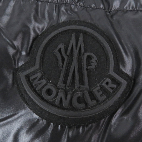 MONCLER Down jacket Main: 100% polyamide (nylon), part: 75% polyester, part: 25% wool, fur: coyote, part: 100% wool black ARMORICANO GIYBBOTTO mens 3 Used Authentic