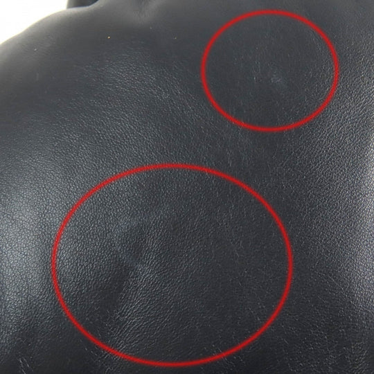 HERMES Down jacket Main: Sheepskin, Filling: 95% Down, Filling: 5% Feather, Part: 96% Wool, Part: 4% Polyurethane Dark navy mens 54 Used Authentic