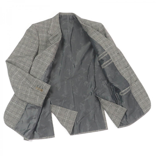 Brioni suit wool, cupra Gray mens 50 Used Authentic