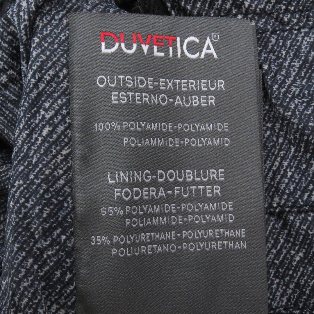 DUVETICA Down vest Outer: 100% polyamide (nylon), Lining: 65% polyamide (nylon), Lining: 35% polyurethane, Filling: 90% down, Filling: 10% feather Navy mens 48 Used Authentic