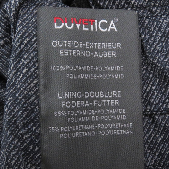 DUVETICA Down vest Outer: 100% polyamide (nylon), Lining: 65% polyamide (nylon), Lining: 35% polyurethane, Filling: 90% down, Filling: 10% feather Navy mens 48 Used Authentic