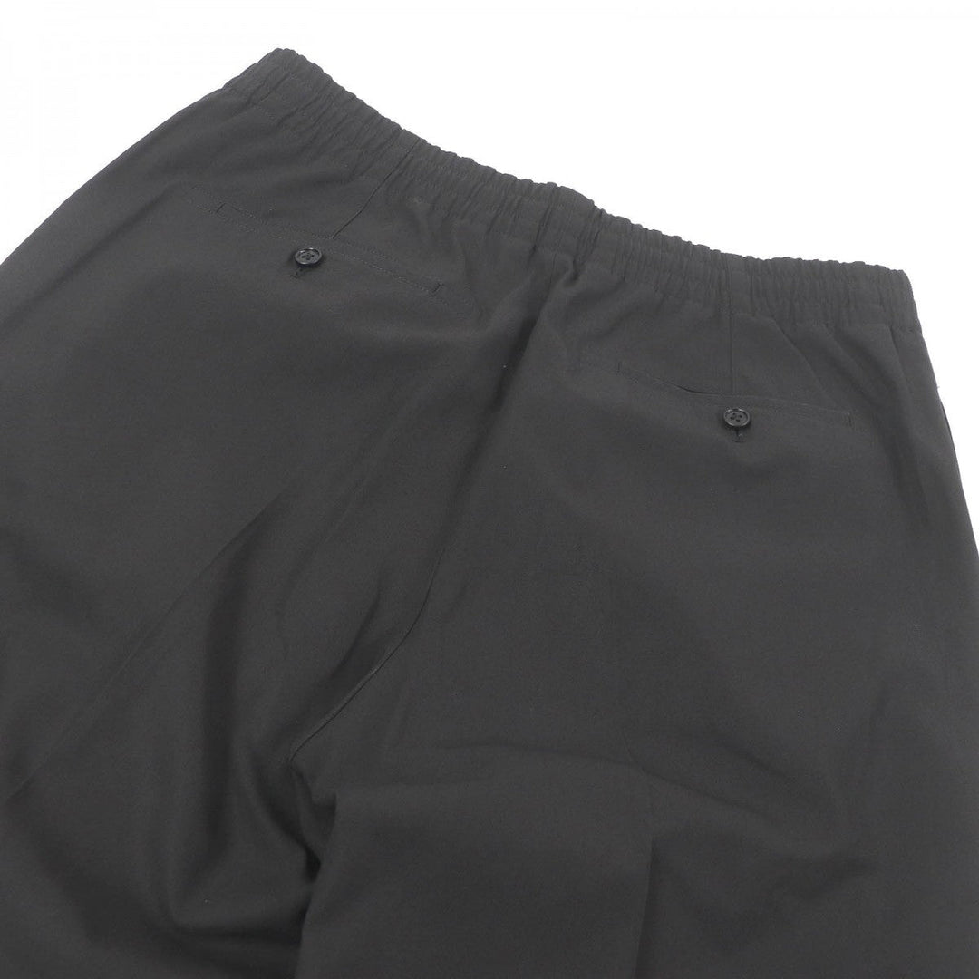 HERMES setup Main: 100% cotton charcoal mens 50 Used Authentic