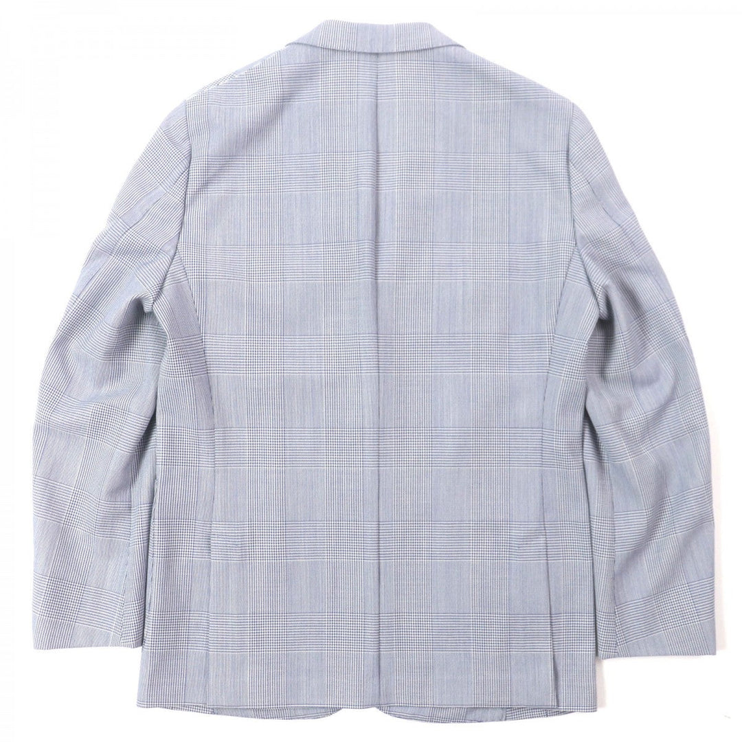 Dunhill tailored jacket Outer: 100% wool, Sleeve lining: 100% cupra, Lining: 100% cotton blue WESTMINSTER mens 46 Used Authentic