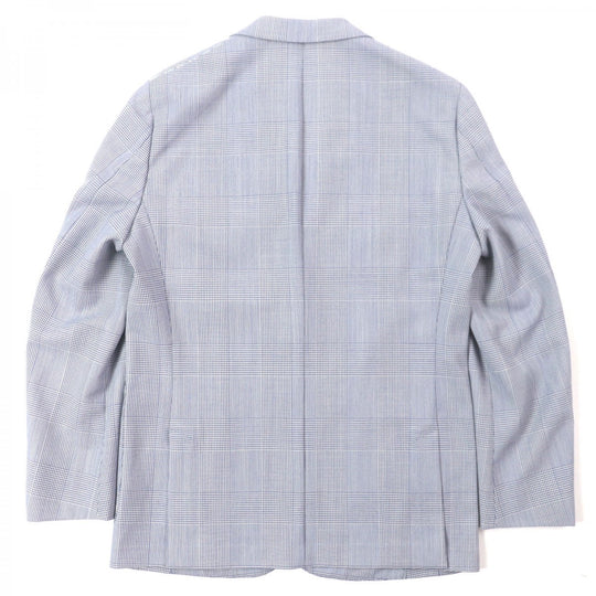 Dunhill tailored jacket Outer: 100% wool, Sleeve lining: 100% cupra, Lining: 100% cotton blue WESTMINSTER mens 46 Used Authentic