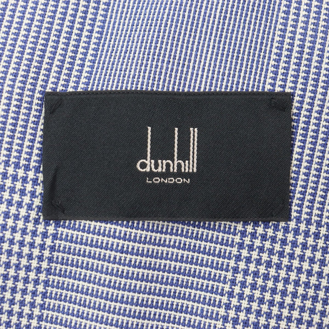 Dunhill tailored jacket Outer: 100% wool, Sleeve lining: 100% cupra, Lining: 100% cotton blue WESTMINSTER mens 46 Used Authentic